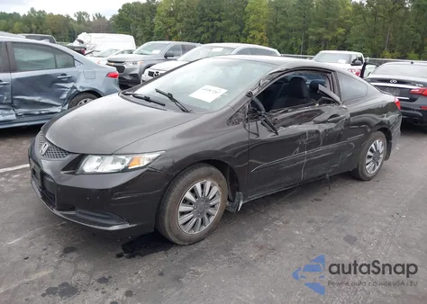 2013 Honda Civic Lx из США, поврежденный, VIN 2HGFG3B50DH500811